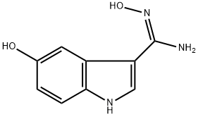 5,N-DIHYDROXYINDOLE-3-CARBOXAMIDINE Struktur