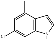 6-CHLORO-4-METHYL INDOLE Struktur