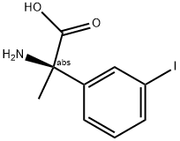 (2R)-2-AMINO-2-(3-IODOPHENYL)PROPANOIC ACID Struktur