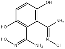 1,2-DIAMIDOXIMO-3,6-DIHYDROXY-BENZENE Struktur