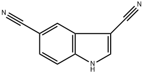 3,5-DICYANOINDOLE Struktur