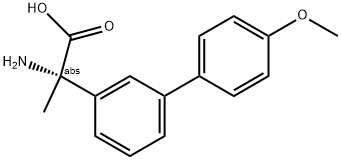 (2S)-2-AMINO-2-[3-(4-METHOXYPHENYL)PHENYL]PROPANOIC ACID Struktur