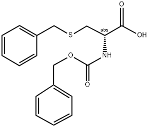 CBZ-(S)-BENZYL-D-CYS Struktur