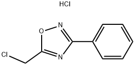 5-(CHLOROMETHYL)-3-PHENYL-1,2,4-OXADIAZOLE HYDROCHLORIDE Struktur