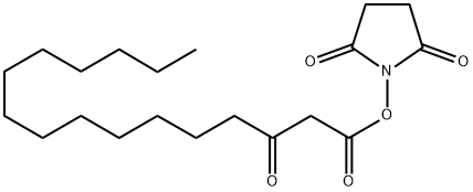 3-KETOPALMITIC ACID NHS ESTER Struktur