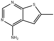 6-METHYLTHIENO[2,3-D]PYRIMIDIN-4-AMINE Struktur