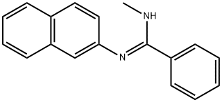 N-METHYL-N'-2-NAPHTHYLBENZENECARBOXIMIDAMIDE Struktur