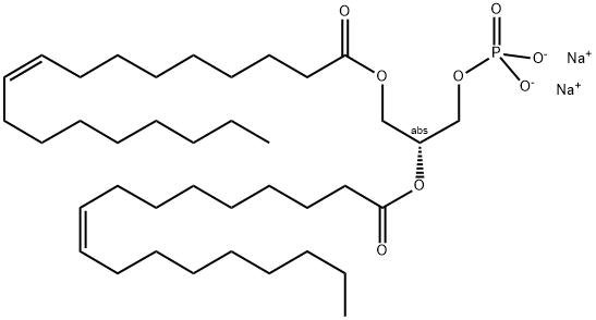 1,2-DIOLEOYL-SN-GLYCERO-3-PHOSPHATIC ACIDS, NA SALTS Struktur