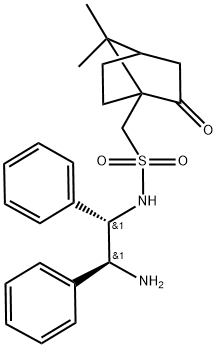 (R)-(+)-CAMPHORSULPHONYL-(1R,2R) DIPHENYL ETHANE DIAMINE Struktur