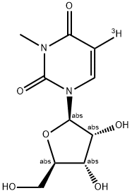 N3-METHYLURIDINE, [3H]- Struktur