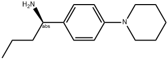 (1R)-1-(4-PIPERIDYLPHENYL)BUTYLAMINE Struktur