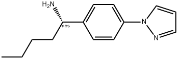 (1S)-1-(4-PYRAZOLYLPHENYL)PENTYLAMINE Struktur