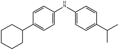 (4-CYCLOHEXYL-PHENYL)-(4-ISOPROPYL-PHENYL)-AMINE Struktur