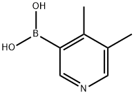 4,5-DIMETHYLPYRIDINE-3-BORONIC ACID Struktur