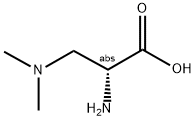 BETA-N,N-DIMETHYLAMINO-D-ALA Struktur