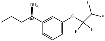 (1R)-1-[3-(1,1,2,2-TETRAFLUOROETHOXY)PHENYL]BUTYLAMINE Struktur