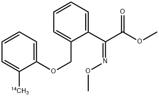 KRESOXIM-METHYL-O-CRESOL-CH3-14C Struktur