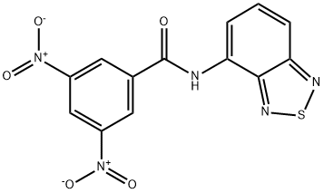 N-(2,1,3-BENZOTHIADIAZOL-4-YL)-3,5-DINITROBENZAMIDE Struktur