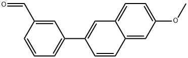 3-(6-METHOXY-NAPHTHALEN-2-YL)-BENZALDEHYDE Struktur