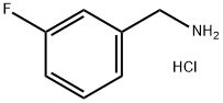 3-FLUOROBENZYLAMINE HYDROCHLORIDE Struktur