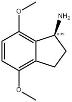 (1S)-4,7-DIMETHOXYINDANYLAMINE Struktur