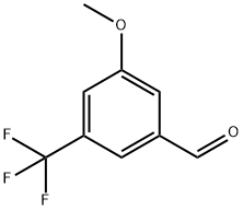 3-METHOXY-5-(TRIFLUOROMETHYL)BENZALDEHYDE Struktur