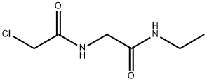 2-CHLORO-N-[2-(ETHYLAMINO)-2-OXOETHYL]ACETAMIDE Struktur