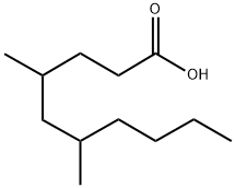 4,6-DIMETHYLDECANOIC ACID Struktur