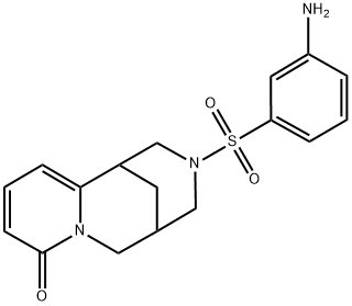 11-[(3-AMINOPHENYL)SULFONYL]-7,11-DIAZATRICYCLO[7.3.1.0~2,7~]TRIDECA-2,4-DIEN-6-ONE Struktur