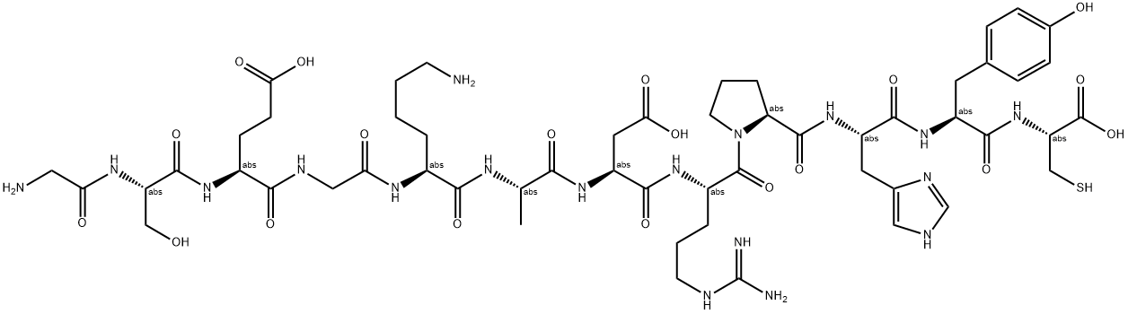 D2 24-34-CYS35 DOPAMINE RECEPTOR Struktur