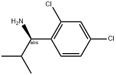 (1R)-1-(2,4-DICHLOROPHENYL)-2-METHYLPROPYLAMINE Struktur