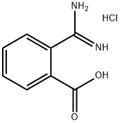 2-AMIDINOBENZOIC ACID HCL Struktur