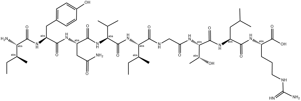 H2N-IYNVIGTLR-OH Struktur