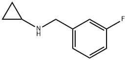 CYCLOPROPYL-(3-FLUORO-BENZYL)-AMINE Struktur