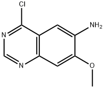 4-CHLORO-7-METHOXY-QUINAZOLIN-6-YLAMINE Struktur