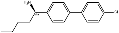 (1R)-1-[4-(4-CHLOROPHENYL)PHENYL]PENTYLAMINE Struktur