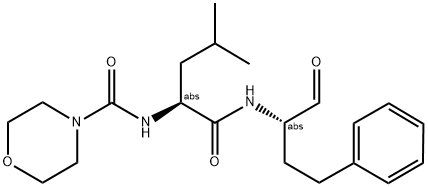 MU-LEU-HOMOPHE-ALDEHYDE Struktur