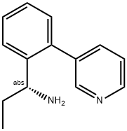 (1R)-1-(2-(3-PYRIDYL)PHENYL)PROPYLAMINE Struktur