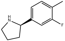 (2R)-2-(3-FLUORO-4-METHYLPHENYL)PYRROLIDINE|