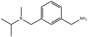 N-[3-(AMINOMETHYL)BENZYL]-N-ISOPROPYL-N-METHYLAMINE Struktur