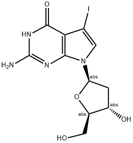 7-DEAZA-7-IODO-2'-DEOXYGUANOSINE Struktur