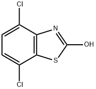 4,7-DICHLORO-2-HYDROXYBENZOTHIAZOLE Struktur