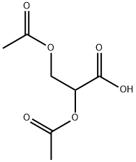 2,3-DIACETOXY-PROPIONIC ACID Struktur