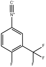 3-TRIFLUOROMETHYL-4-FLUORO-PHENLISOCYANIDE Struktur