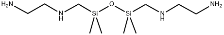 1,3-BIS(2-AMINOETHYLAMINOMETHYL)TETRAMETHYLDISILOXANE Struktur