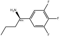 (1R)-1-(3,4,5-TRIFLUOROPHENYL)BUTYLAMINE Struktur