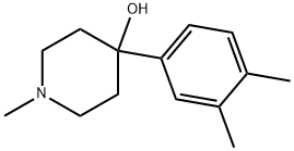 4-(3,4-DIMETHYLPHENYL)-4-HYDROXY-1-METHYLPIPERIDINE Struktur