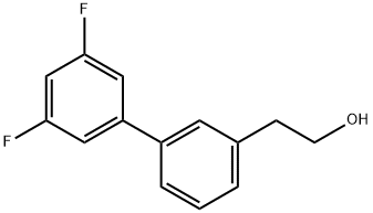 3-(3,5-DIFLUOROPHENYL)PHENETHYL ALCOHOL Struktur