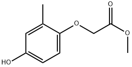 (4-HYDROXY-2-METHYLPHENOXY) ACETIC ACID METHYL ESTER Struktur