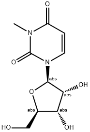 N3-METHYLURIDINE Struktur